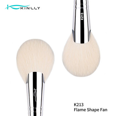Brosse naturelle de maquillage de cheveux de la brosse K213 BSCI de fan de forme