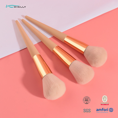 OEM Individual Makeup Brushes Synthetic Hair Contour And Highlighter Brush