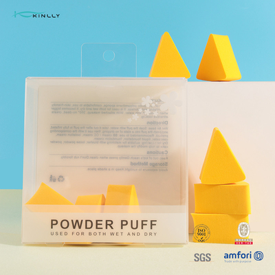 Éponge adaptée aux besoins du client de maquillage de guimauve de Logo Makeup Sponge Kit 7PCS