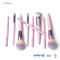 BSCI 9pcs OEM Pink Makeup Brush Set For Concealer