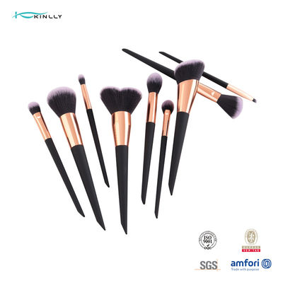 Les pinceaux de maquillage 9PCs