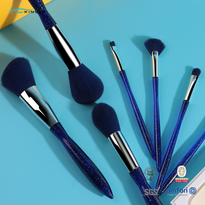 la brosse de lecture de luxe du maquillage 7pcs adaptée aux besoins du client pour rougissent crayon correcteur de fard à paupières