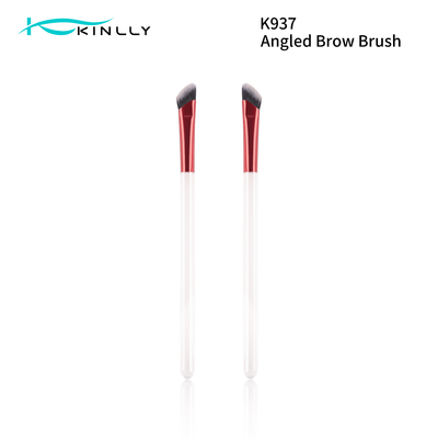 Le crayon correcteur adapté aux besoins du client de découpe de couleur balayent la brosse à angles réutilisable lavable de sourcil