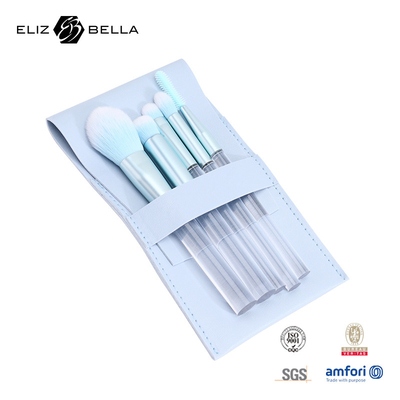 Des pinceaux de maquillage facial personnalisés avec 100% de ferrule en aluminium pour cheveux synthétiques
