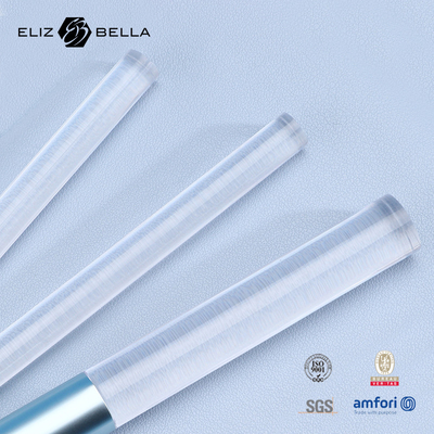 Des pinceaux de maquillage facial personnalisés avec 100% de ferrule en aluminium pour cheveux synthétiques