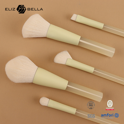 Portable à poignée courte mini ensemble de voyage ensemble de pinceau cosmétique durable et à la mode