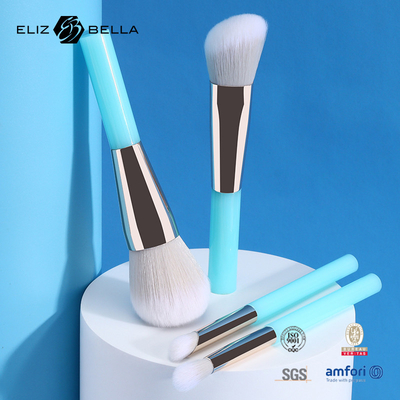 6pcs OEM maquillage brosses pour les yeux pour les soins de beauté, cruelle libre de maquillage pour cheveux synthétiques Kit