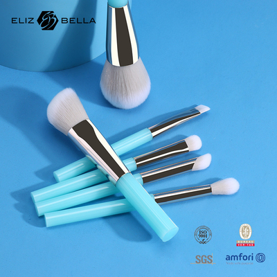 6pcs OEM maquillage brosses pour les yeux pour les soins de beauté, cruelle libre de maquillage pour cheveux synthétiques Kit