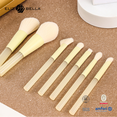 Personnalisation Des pinceaux de maquillage de conception OEM avec ferrule d'aluminium brillant