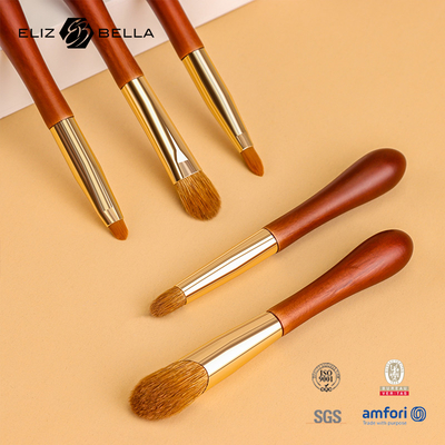 OEM / ODM Conception spéciale de poignée courte,Brosses de maquillage avec cheveux synthétiques,Etiquette privée/conception de logo Bienvenue