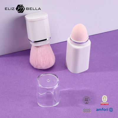 Maquillage personnalisé Kabuki Brush avec cheveux synthétiques Maquillage pour femmes commandes OEM /ODM bienvenue