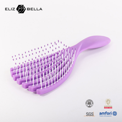 Couleurs de transfert de chaleur Brosses à cheveux et peignes Sublimation plastique Massage du cuir chevelu Brosses à cheveux