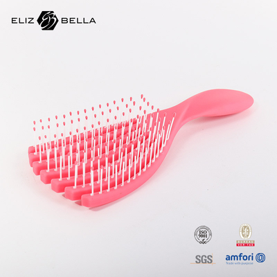 Couleurs de transfert de chaleur Brosses à cheveux et peignes Sublimation plastique Massage du cuir chevelu Brosses à cheveux