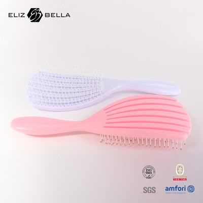 Fabricant écologique Airbag peigne ensemble poignée en plastique Massage en bois Paddle brosse à cheveux