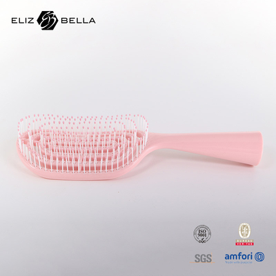 Massage à la vapeur courbée et sèche, brosse à cheveux à pagaie carrée pour les cheveux bouclés, brosse à cheveux personnalisée