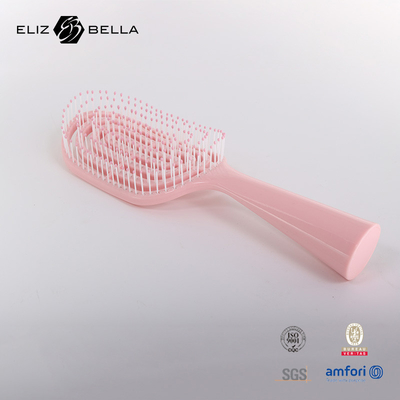 Massage à la vapeur courbée et sèche, brosse à cheveux à pagaie carrée pour les cheveux bouclés, brosse à cheveux personnalisée
