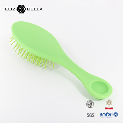 Logo personnalisé Nouveau design 100% Labyrinthe Biodégradable Courbée Ventilation de la brosse à cheveux Déconcertant la brosse à cheveux pour les femmes cheveux bouclés peigne