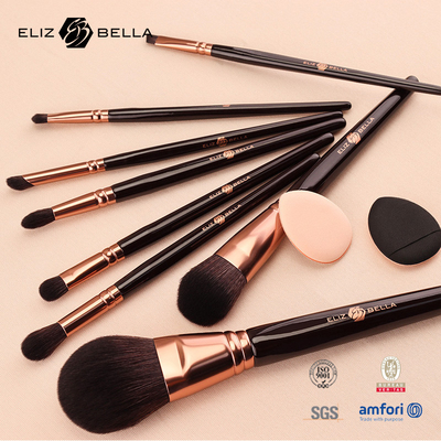 Ensemble de pinceaux cosmétiques personnalisés pour l'application BLUSHER par des fournisseurs professionnels