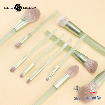 Ensemble de pinceaux de maquillage quotidien pour les amateurs de maquillage,Plastique manche ensemble de pinceau cosmétique