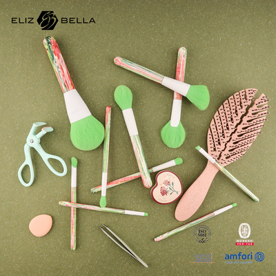 Face/Eye/Lip Brosses de maquillage de luxe Sac individuel d'emballage Idéal pour le salon/maison/cadeau