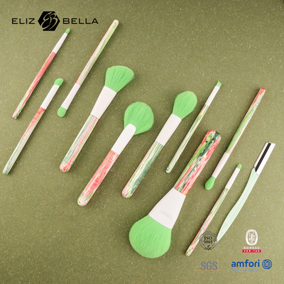 Face/Eye/Lip Brosses de maquillage de luxe Sac individuel d'emballage Idéal pour le salon/maison/cadeau