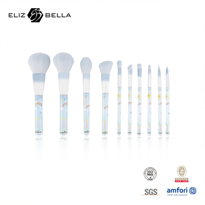 Personnalisation de la collection de pinceaux de voyage avec le logo de marque privée et les options de conception