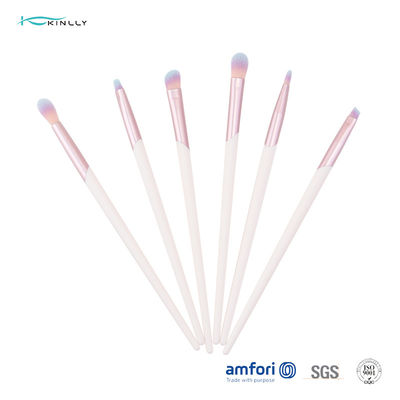 Brosses en plastique taillantes de maquillage d'olive en aluminium