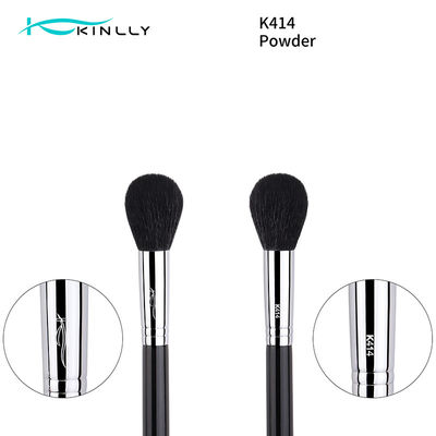 Hautes brosses de cuivre noires de maquillage de voyage de la lumière ISO9001