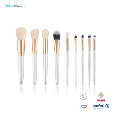 Le maquillage cosmétique de cheveux synthétiques balaye 9 morceaux de PBT de cruauté de cheveux libre