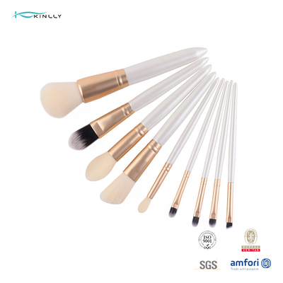 Le maquillage cosmétique de cheveux synthétiques balaye 9 morceaux de PBT de cruauté de cheveux libre