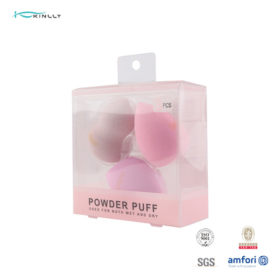 Éponge professionnelle de base de maquillage de 3 PCs impeccable pour la poudre crème