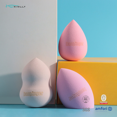 Éponge professionnelle de base de maquillage de 3 PCs impeccable pour la poudre crème
