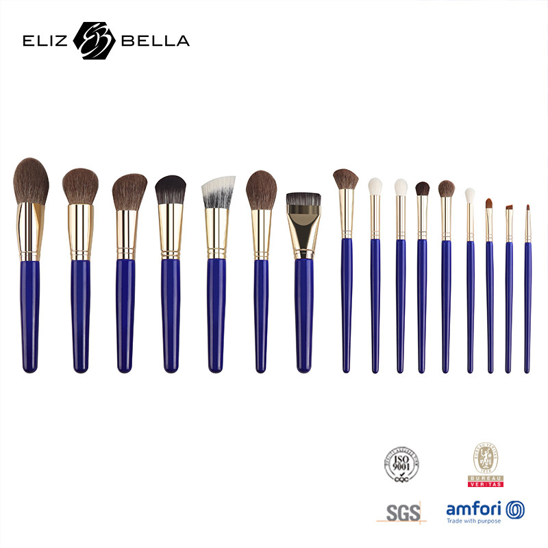 Ensemble de pinceaux de maquillage complet de qualité professionnelle pour marque privée, ensemble de pinceaux cosmétiques avec cheveux synthétiques