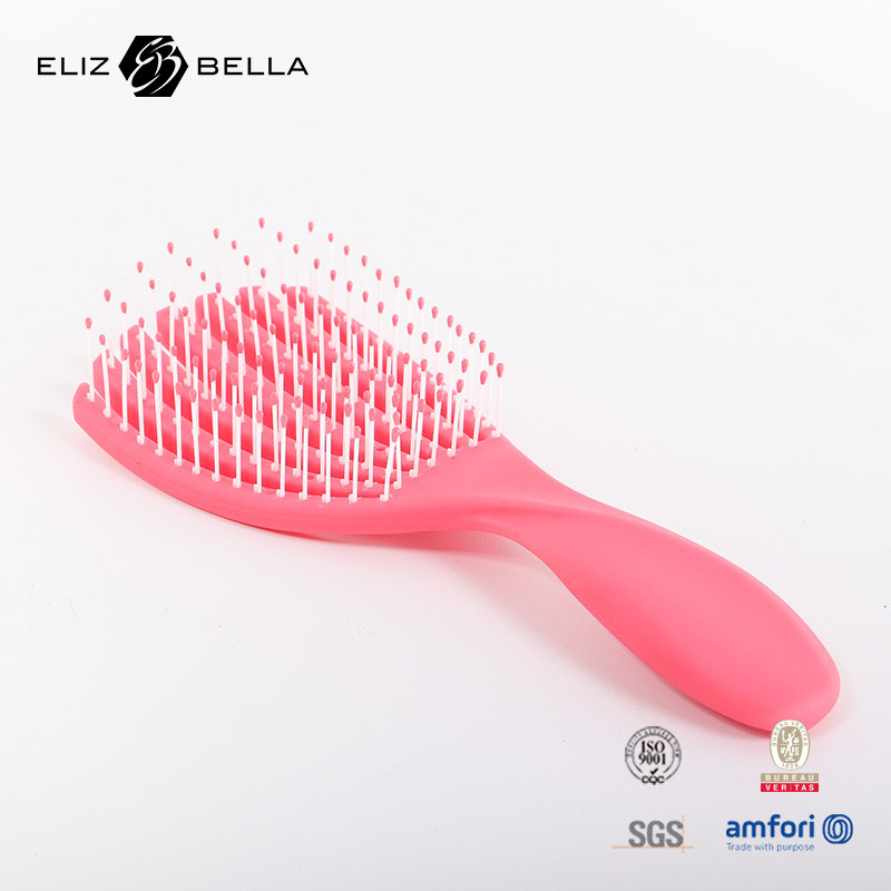 Couleurs de transfert de chaleur Brosses à cheveux et peignes Sublimation plastique Massage du cuir chevelu Brosses à cheveux