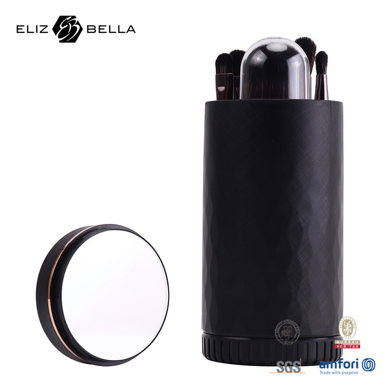 Mini kit de pinceau de maquillage en déplacement Compact pour valise ou sac Hypoallergénique et convivial pour les voyages